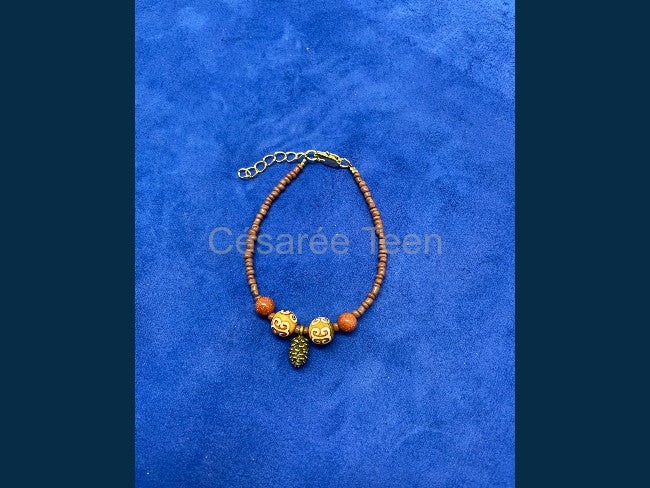 BRACELET OUD 2 MARRON