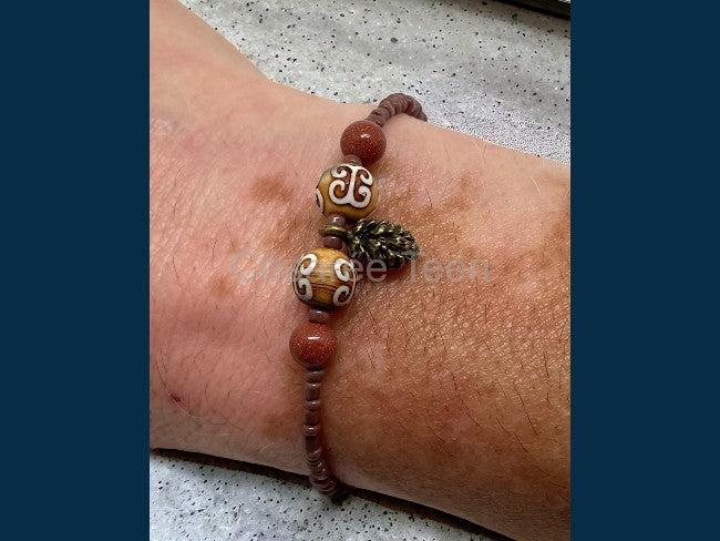 BRACELET OUD 2 MARRON