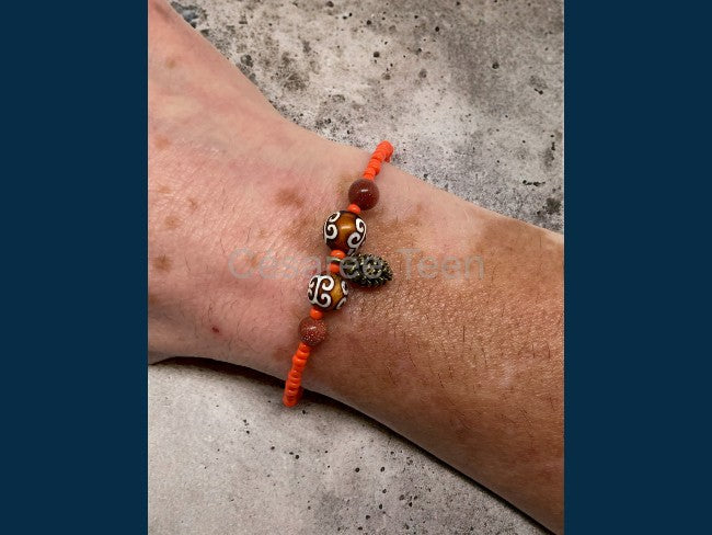 BRACELET OUD 2 ORANGE
