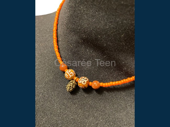 COLLIER OUD 3 ORANGE