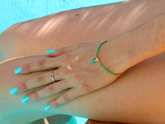 BRACELET ROCCIO VERT