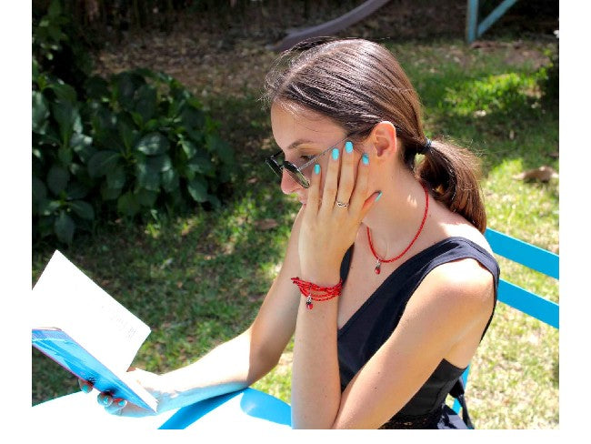 BRACELET NOUN ROUGE BRILLANT