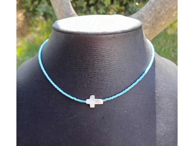 COLLIER FEW BLEU