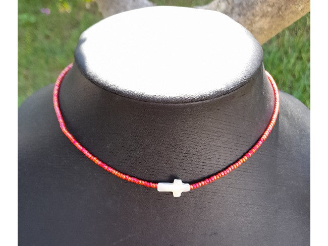 COLLIER FEW ROUGE IRISE