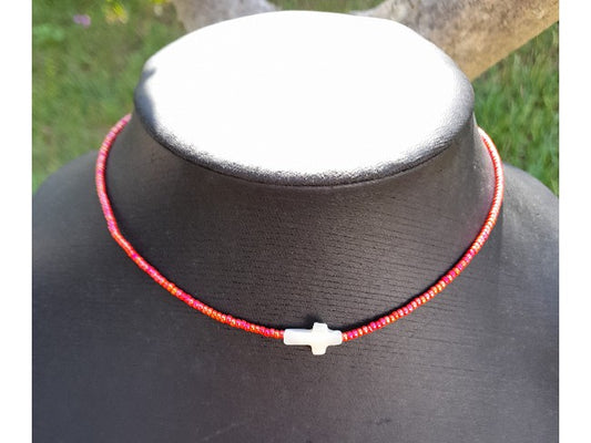 COLLIER FEW ROUGE IRISE