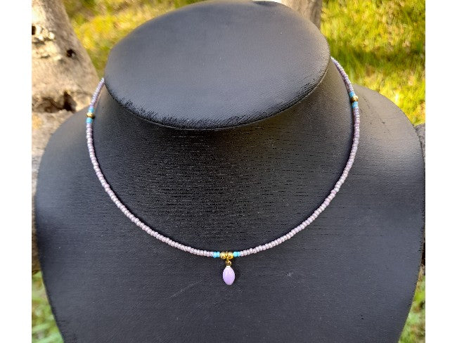 COLLIER ROCCIO VIOLET