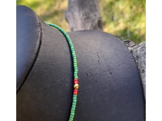 COLLIER ROCCIO VERT